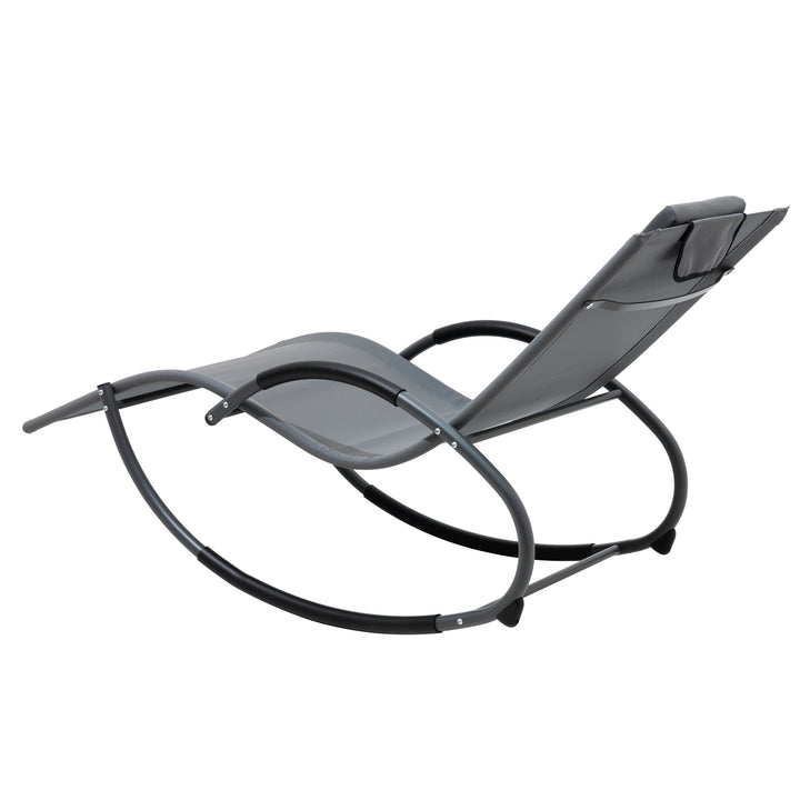 Outdoor Rocking  Patio Lounge Chair