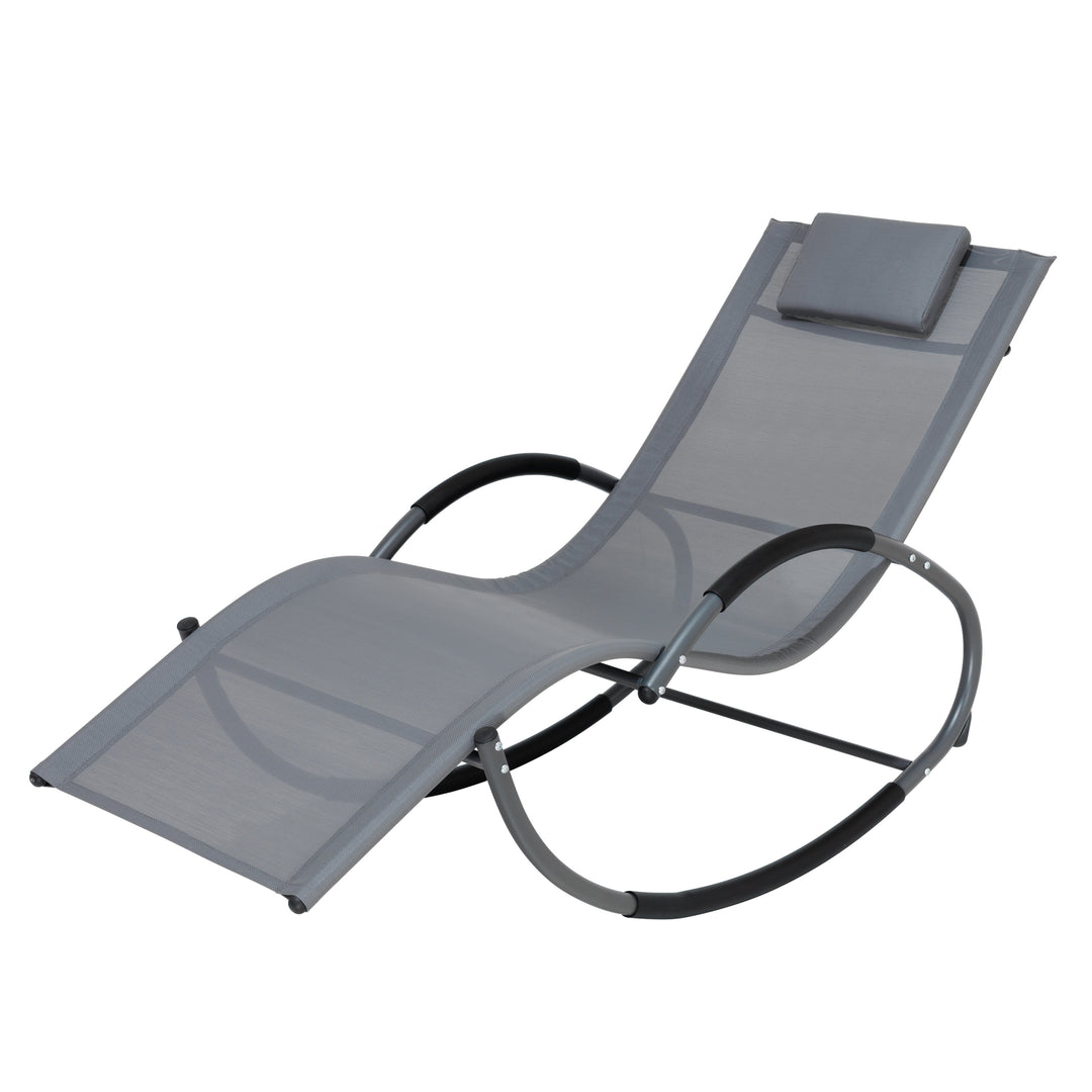 Outdoor Rocking  Patio Lounge Chair