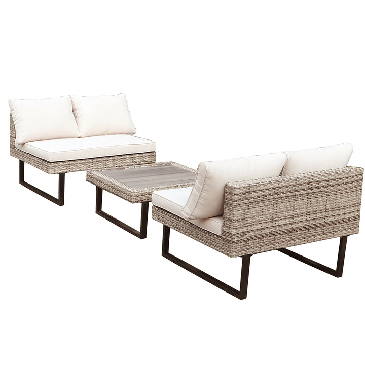 Outdoor Corner Patio Sectional & Tables