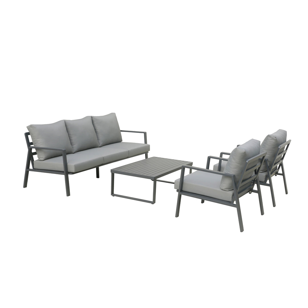 Outdoor 5-Person Patio Set & Coffee Table