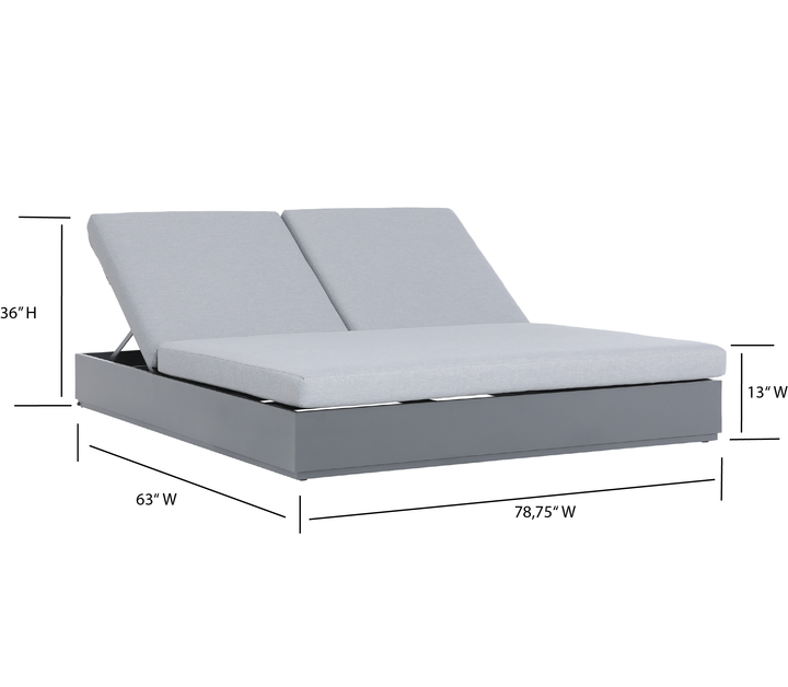 Ficarazzi Rectangular Outdoor Patio Daybed