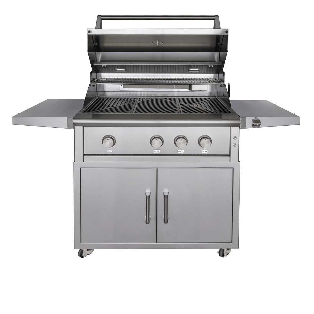 36" Grill w/ Cart