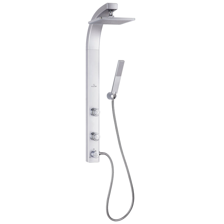 PULSE ShowerSpas Splash Silver ABS Shower System (1020-S)