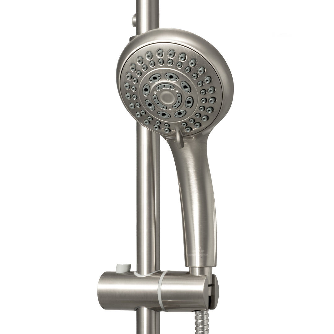 PULSE ShowerSpas Lanikai ShowerSpa Brushed-Nickel Shower System (1028-BN)