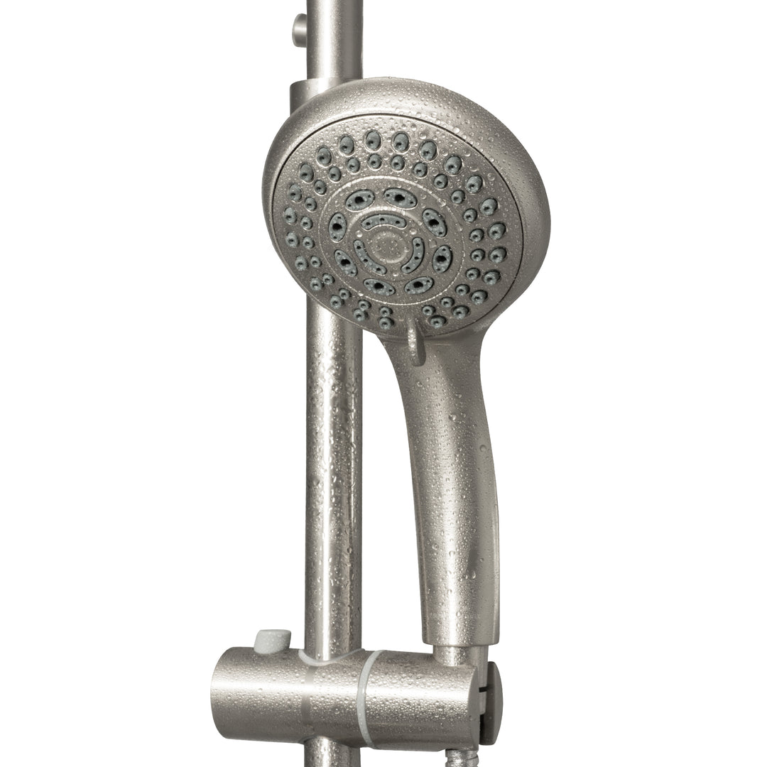 PULSE ShowerSpas Lanikai ShowerSpa Brushed-Nickel Shower System (1028-BN)