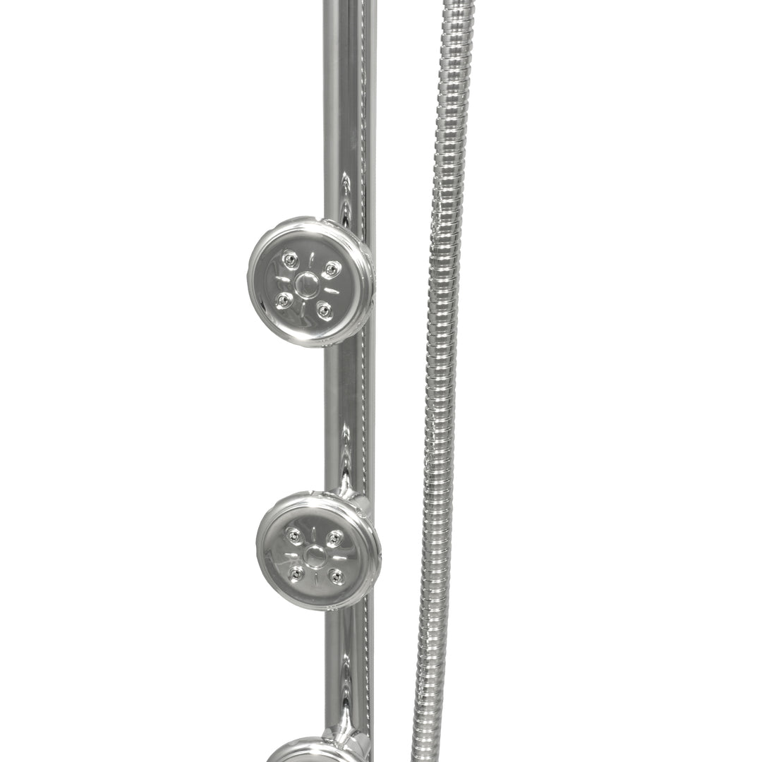 PULSE ShowerSpas Lanikai ShowerSpa Chrome Shower System (1028-CH)