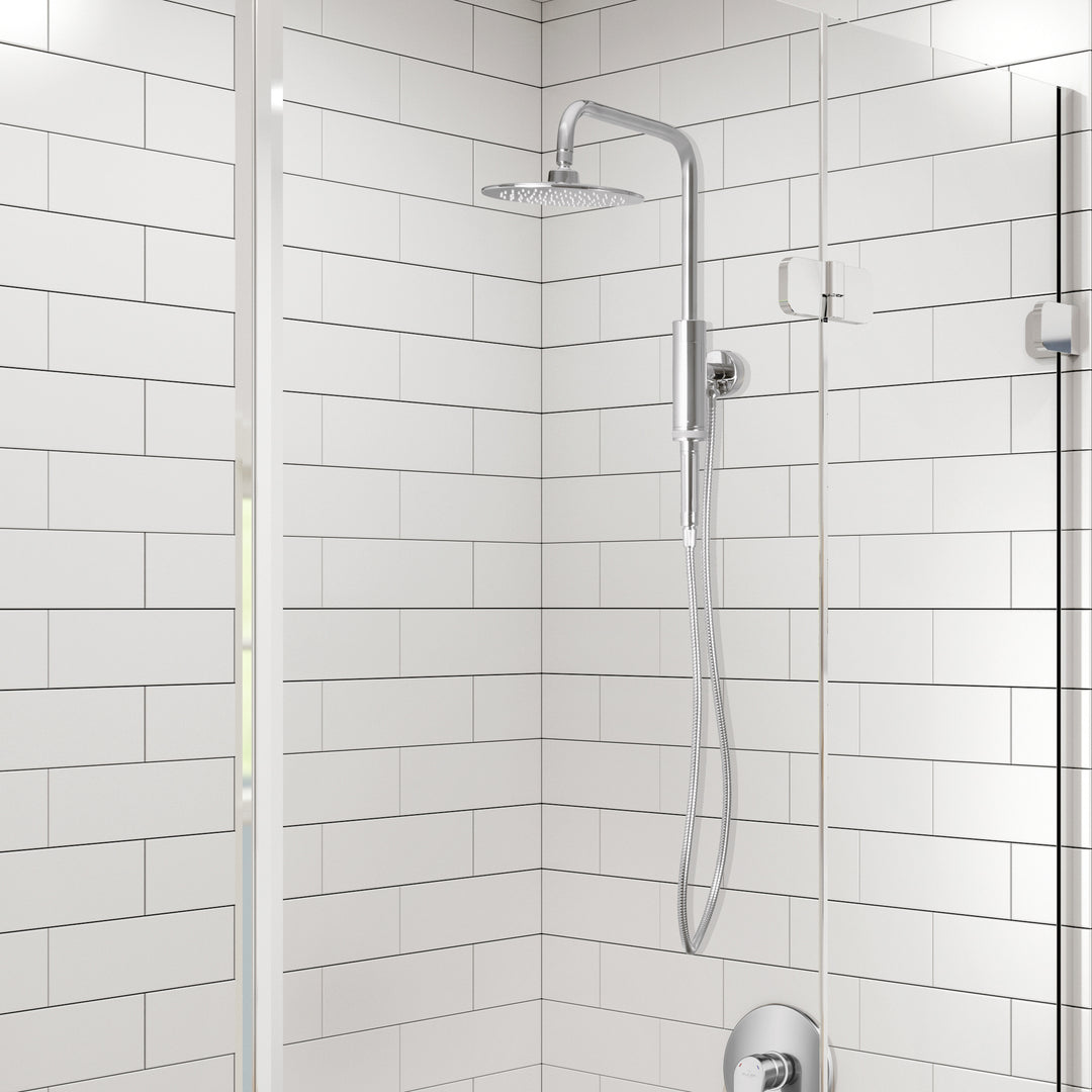 PULSE ShowerSpas Aquarius Chrome Shower System (1052-CH)