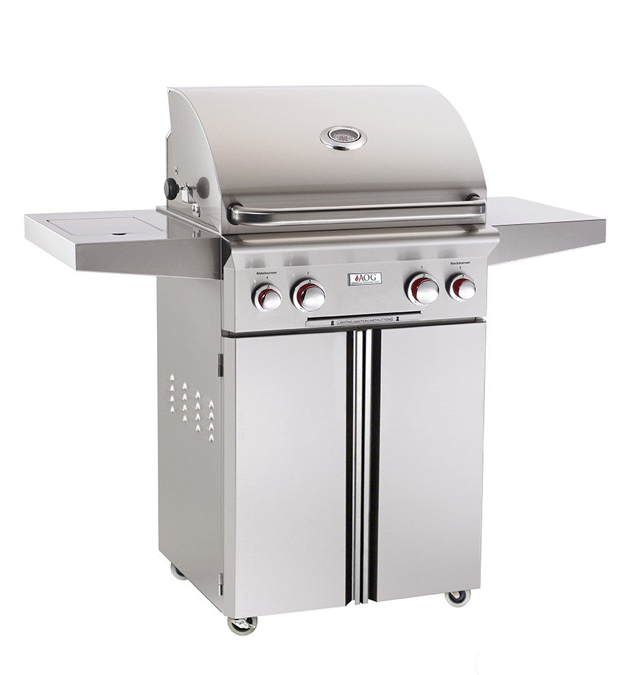 AOG 24" Portable Grill W/Piezo "Rapid Light" Ignition (AOG24PCT)