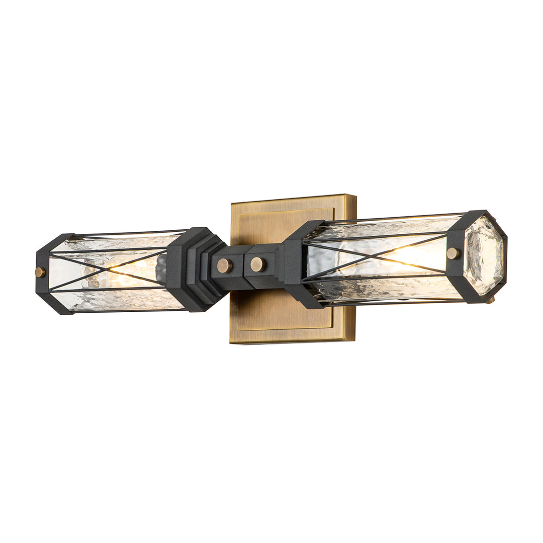 Abbey 2 Light Wall Vanity Sconce  (BB81000ATB-2-19)