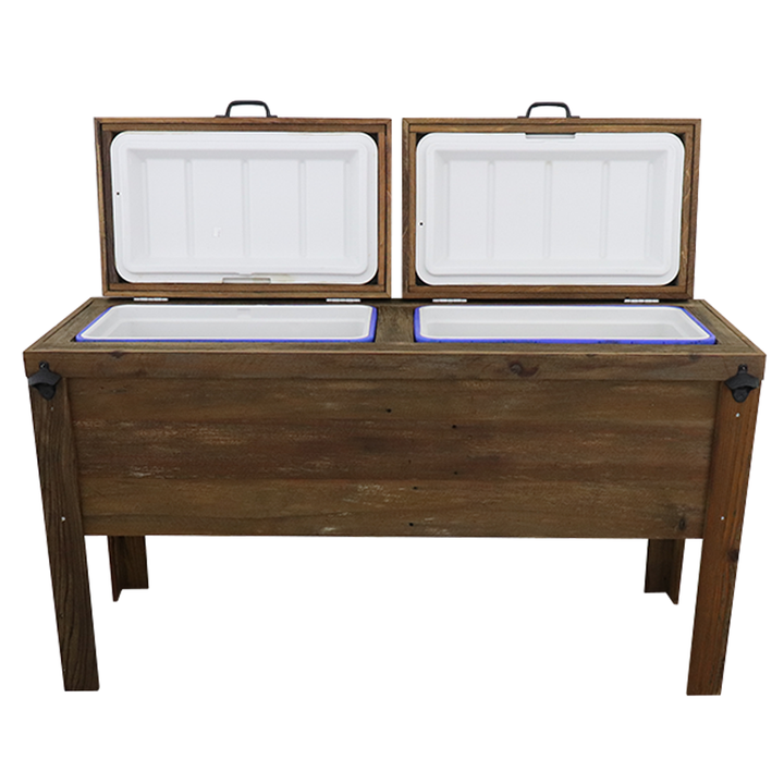 Double Cooler - Walnut Stain (HRCODB001BWS)