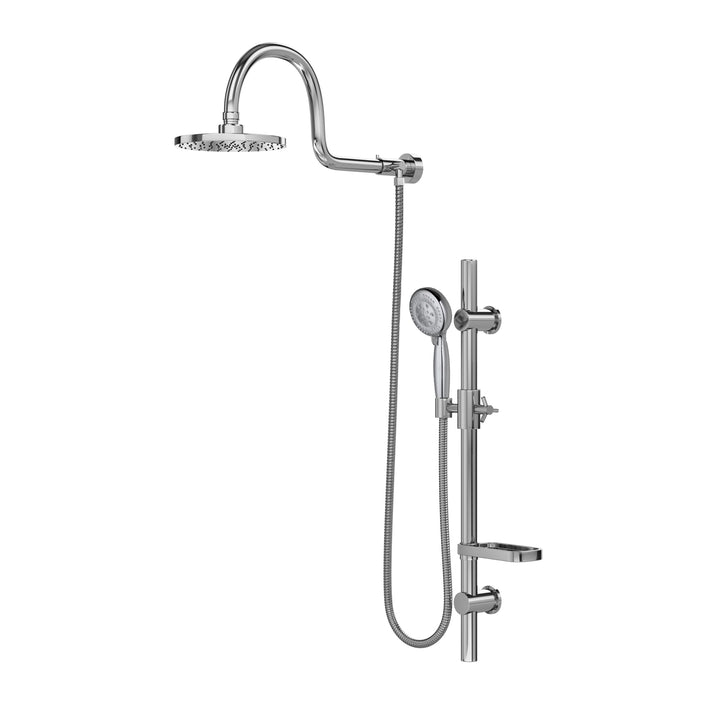 PULSE ShowerSpas AquaRain Chrome Shower System (1019-CH)