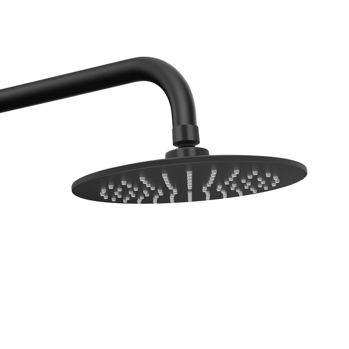 PULSE ShowerSpas Aquarius Matte Black Shower System (1052-MB)