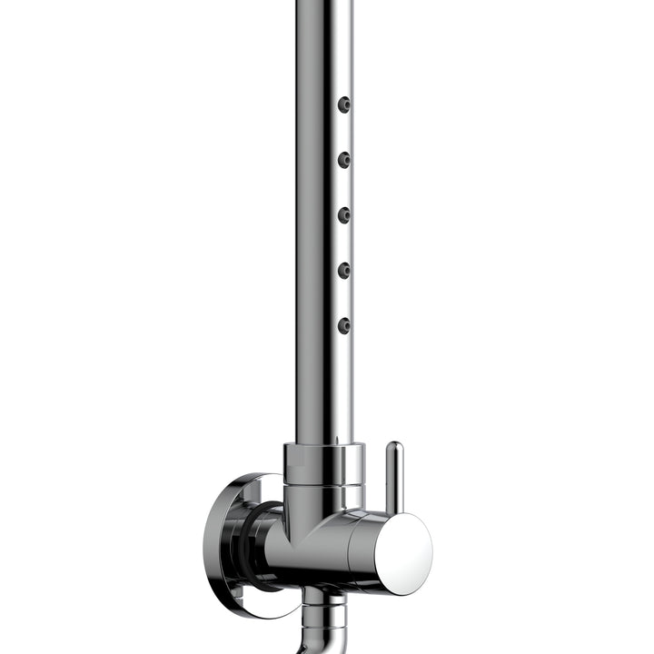 PULSE ShowerSpas Atlantis Chrome Shower System (1059-CH-1.8GPM)