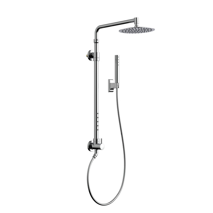 PULSE ShowerSpas Atlantis Chrome Shower System (1059-CH)