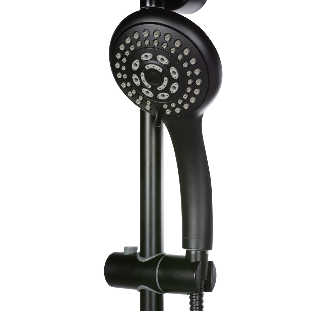 PULSE ShowerSpas Kauai III Matte Black Shower System  (1011-MB-1.8GPM)