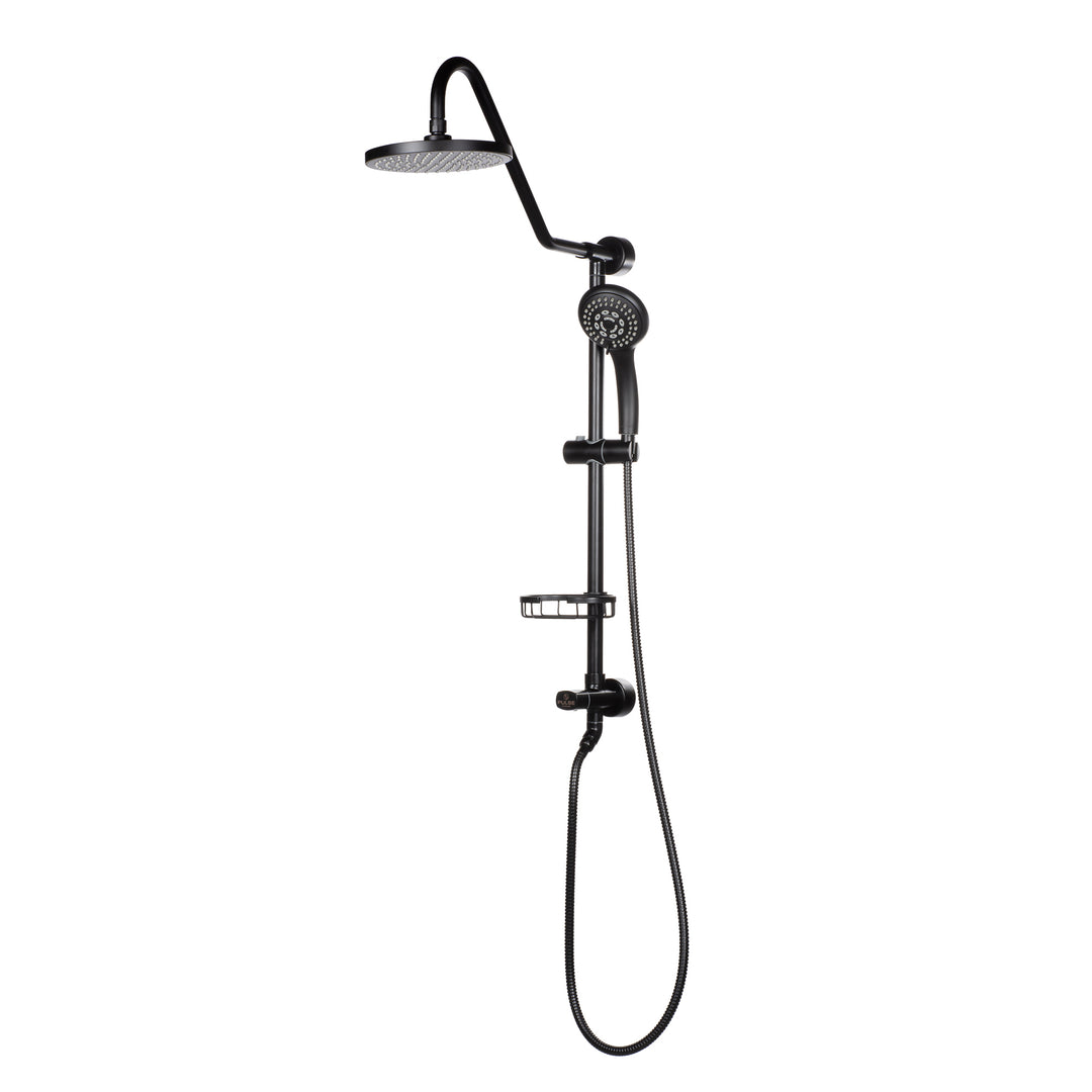 PULSE ShowerSpas Kauai III Matte Black Shower System  (1011-MB-1.8GPM)