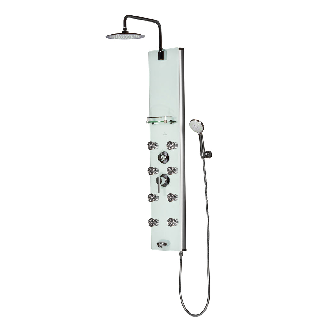 PULSE ShowerSpas Lahaina Seafoam Glass ShowerSpa (1030)