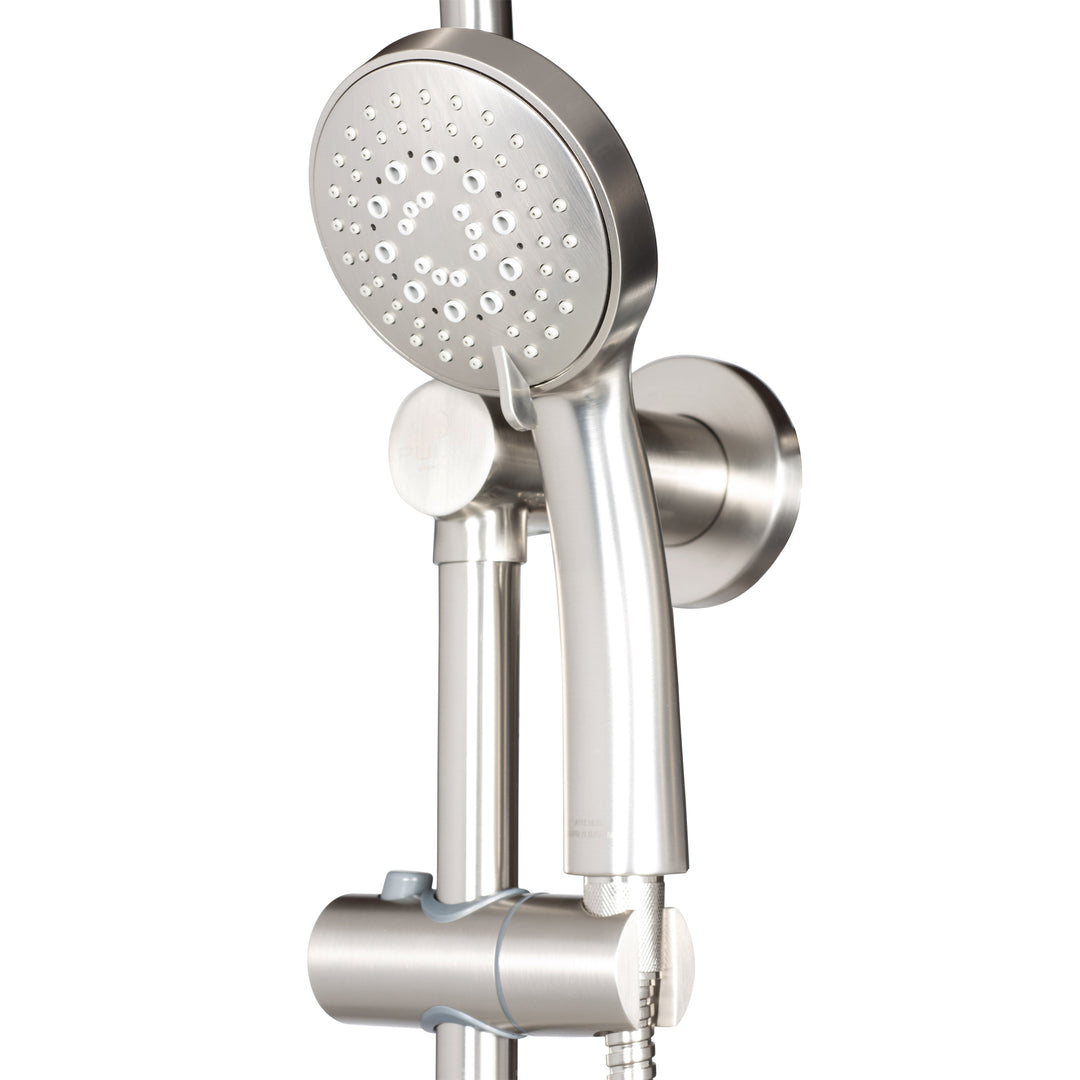 PULSE ShowerSpas Lanai Brushed Nickel Shower System (1089-BN)