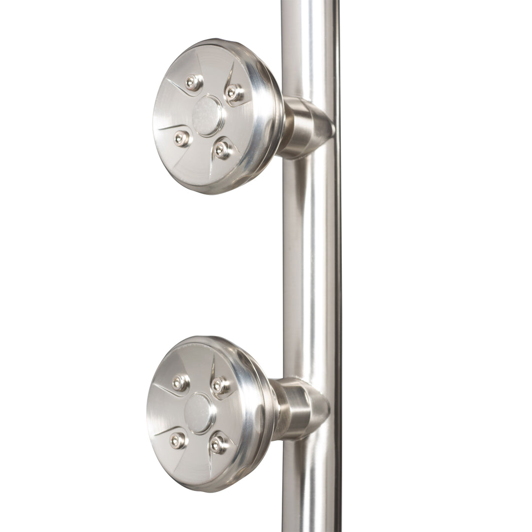 PULSE ShowerSpas Lanai Brushed Nickel Shower System (1089-BN)