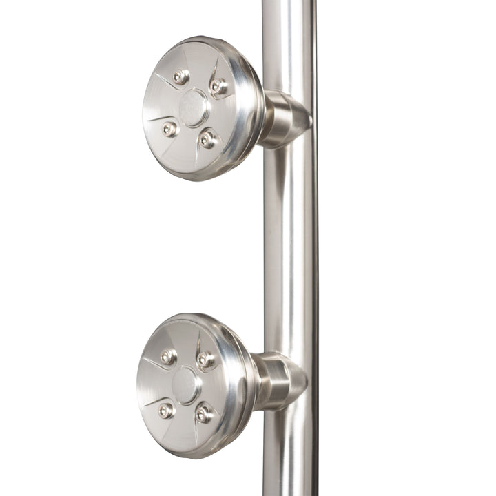 PULSE ShowerSpas Lanai Brushed Nickel Shower System (1089-BN-1.8GPM)