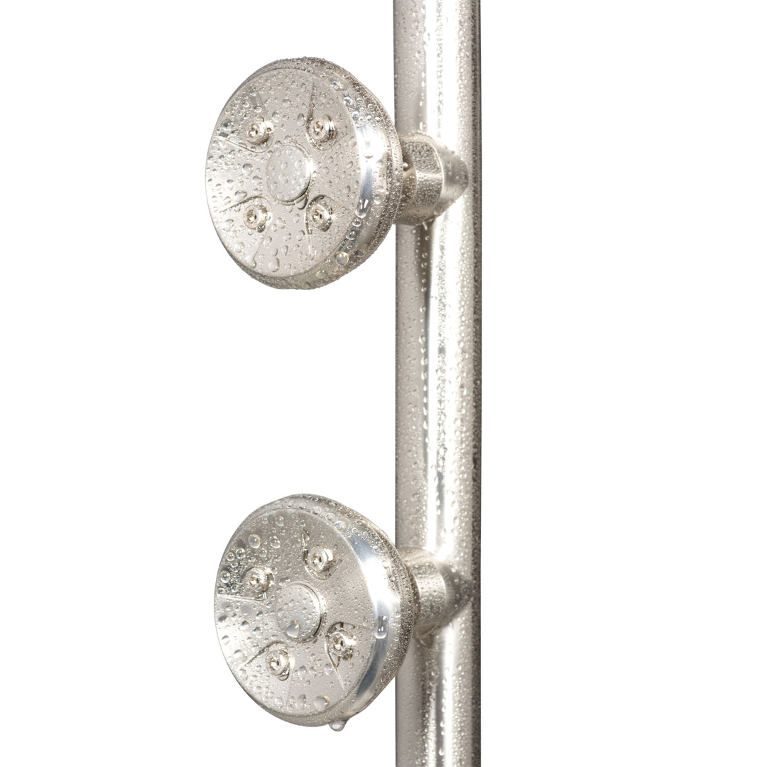 PULSE ShowerSpas Lanai Brushed Nickel Shower System (1089-BN)