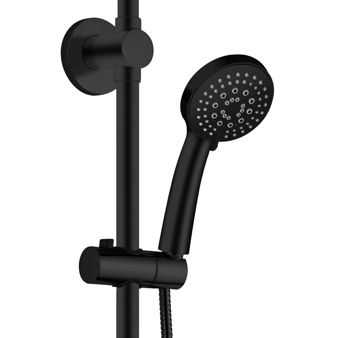 PULSE ShowerSpas Lanai Matte Black Shower System (1089-MB)