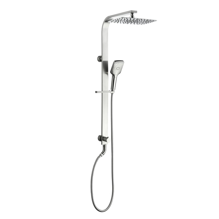 PULSE ShowerSpas Monte Carlo Brushed-Nickel Shower System (7004-BN-1.8GPM)