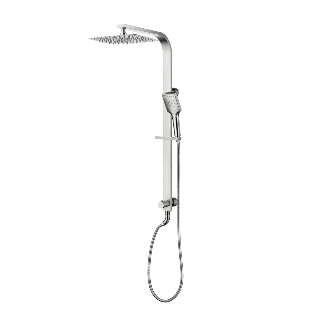 PULSE ShowerSpas Monte Carlo Brushed-Nickel Shower System (7004-BN-1.8GPM)