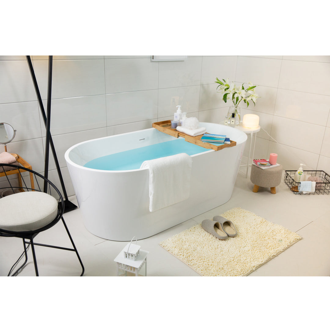 PULSE Tubs White Freestanding Tub (PT-1003-150)