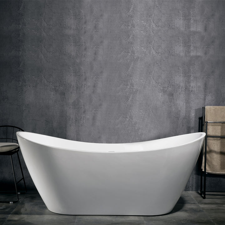 PULSE Tubs White Freestanding Tub (PT-1006)