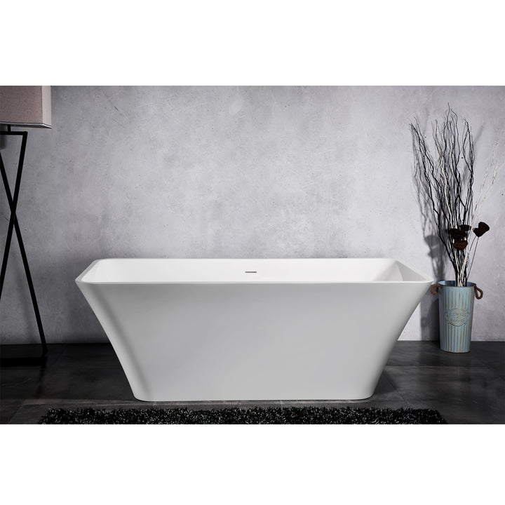 PULSE Tubs White Freestanding Tub (PT-1043-150)