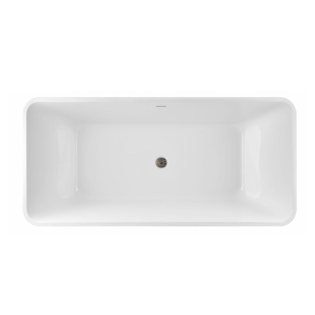 PULSE Tubs White Freestanding Tub (PT-1043)