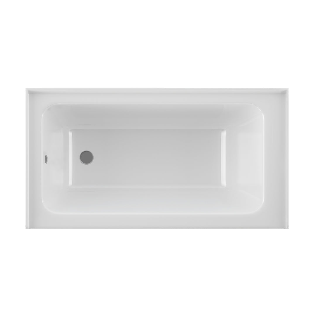 PULSE Tubs White Alcove Tub (PT-2001L-30)