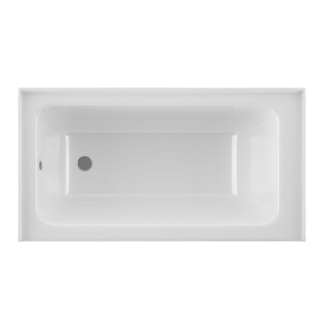 PULSE Tubs White Alcove Tub (PT-2001L-32)