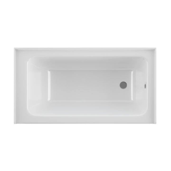 PULSE Tubs White Alcove Tub (PT-2001R-30)