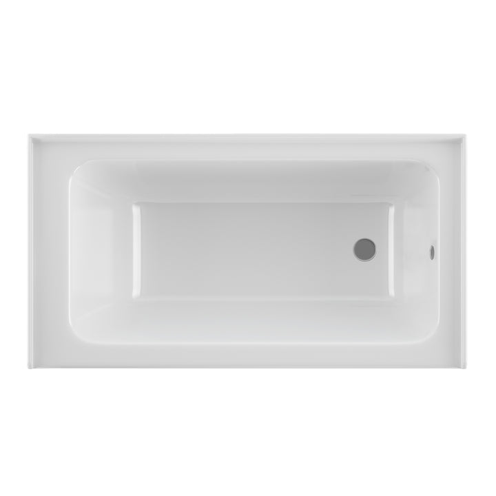 PULSE Tubs White Alcove Tub (PT-2001R-32)