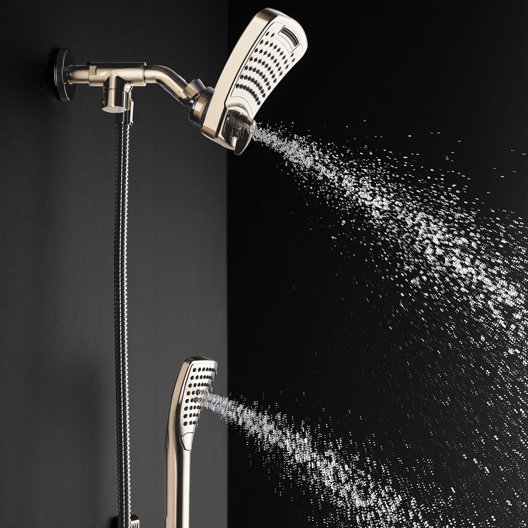 PULSE ShowerSpas PowerShot Brushed Nickel Shower System (1056-BN-1.8GPM)