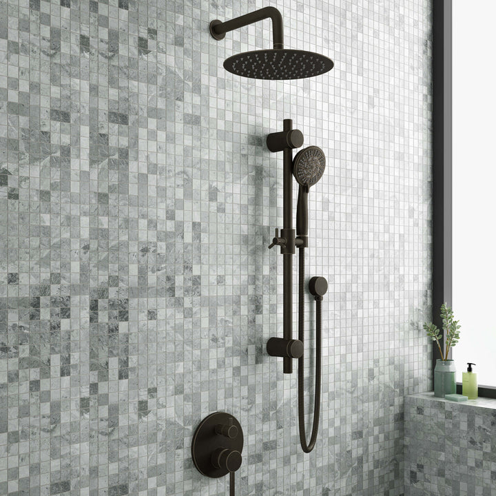 PULSE ShowerSpas Combo Shower System in Oil-Rubbed Bronze (3006-ORB)