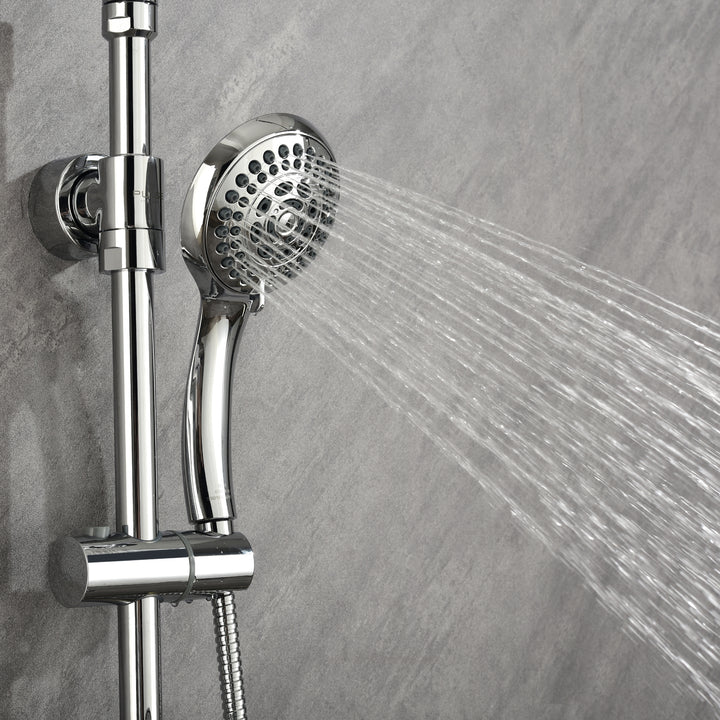 PULSE ShowerSpas Riviera Chrome Shower System (7001-CH)