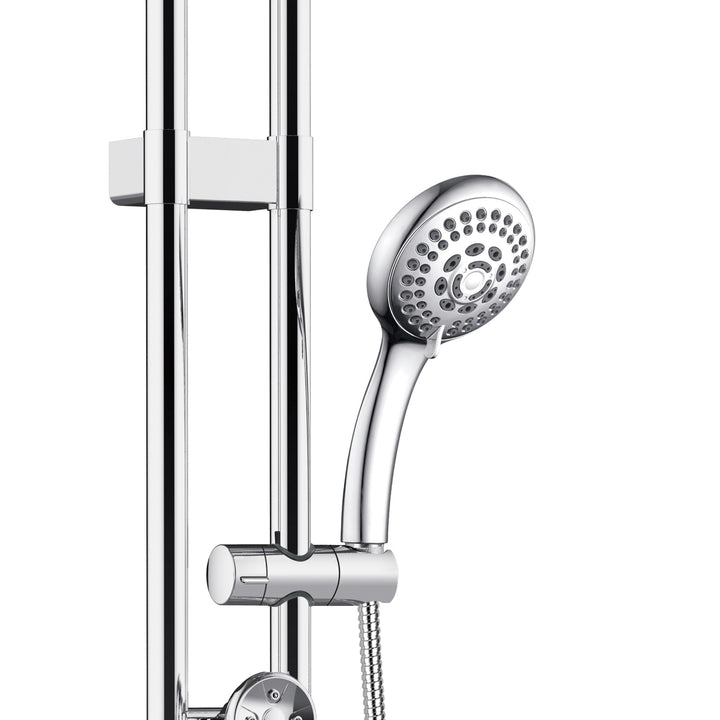 PULSE ShowerSpas Saturn Chrome Shower System (1058-CH)