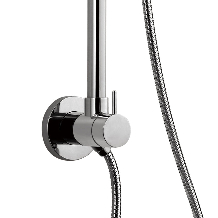 PULSE ShowerSpas SeaBreeze Brushed Nickel Shower System (1088-BN)