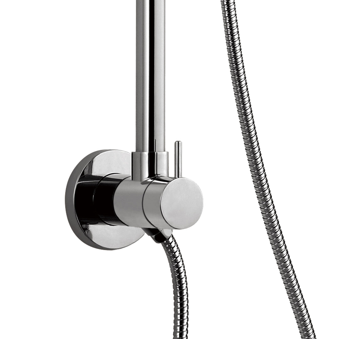 PULSE ShowerSpas SeaBreeze Brushed Nickel Shower System (1088-BN-1.8GPM)