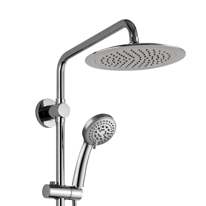 PULSE ShowerSpas SeaBreeze Brushed Nickel  Shower and Valve Combo (1088-BN-1.8GPM-RIV)