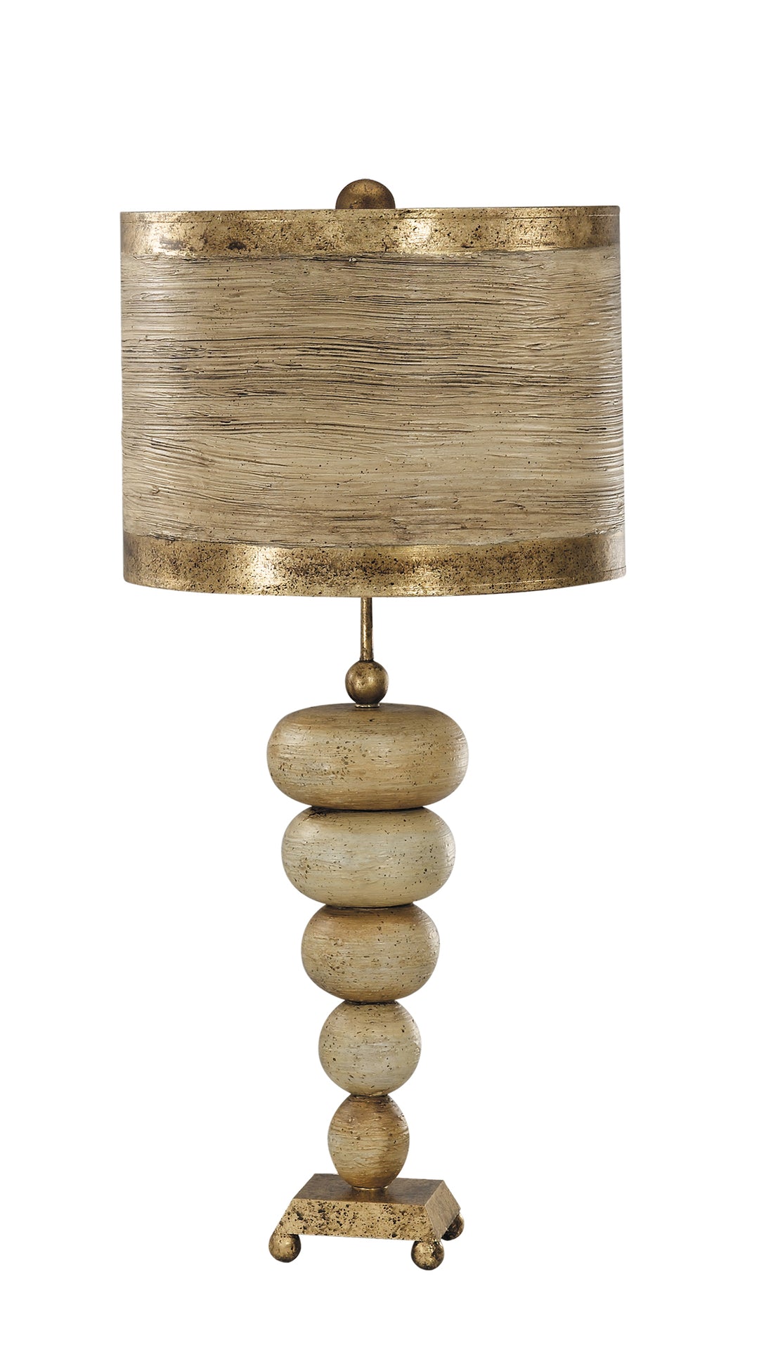 Lucas McKearn Retro Stone Stacked Table Lamp  (TA1031)