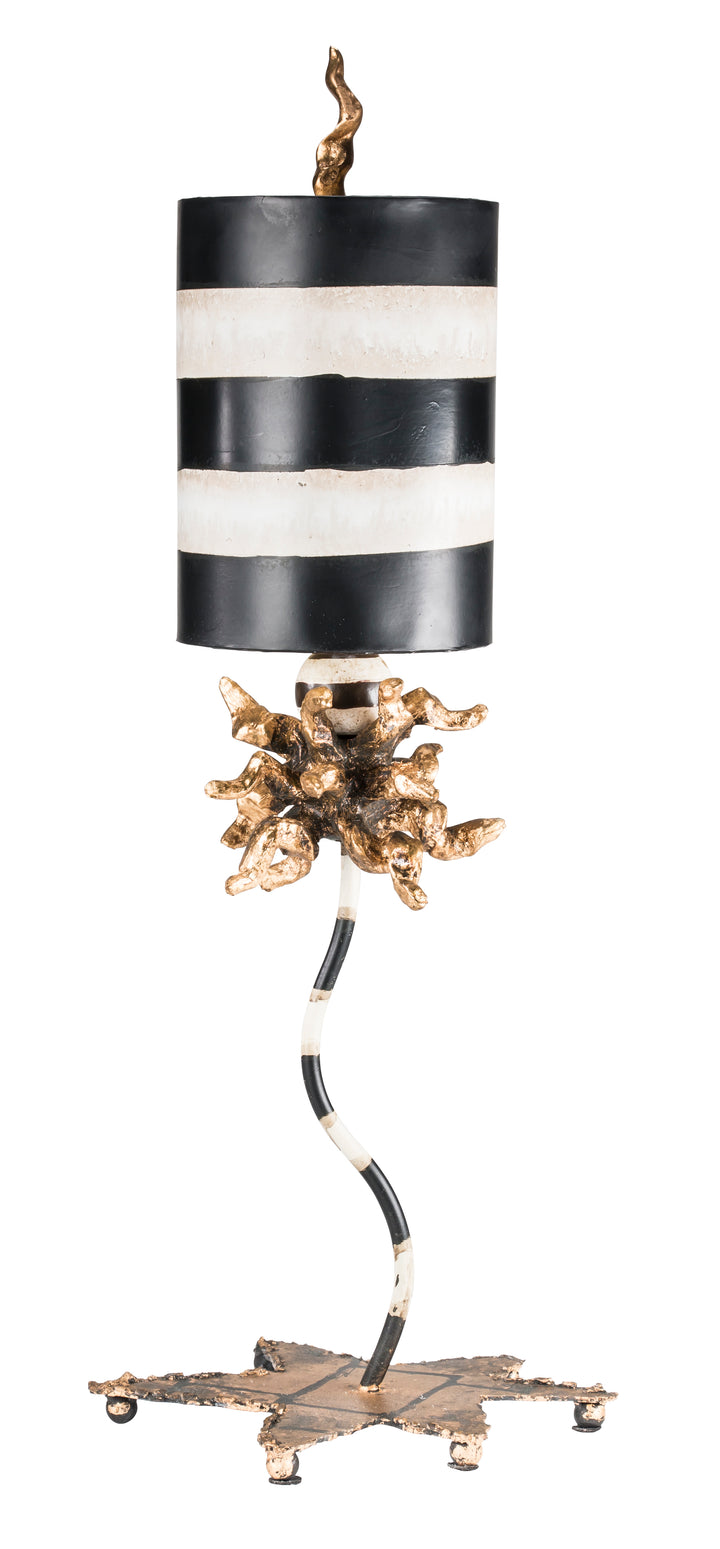 Dominique Table Lamp showing our love for Classic Black and White Design (TA1074)