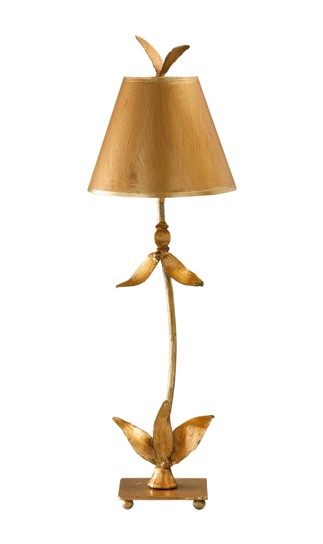 Red Bell Gold Buffet Table Lamp (TA1183)