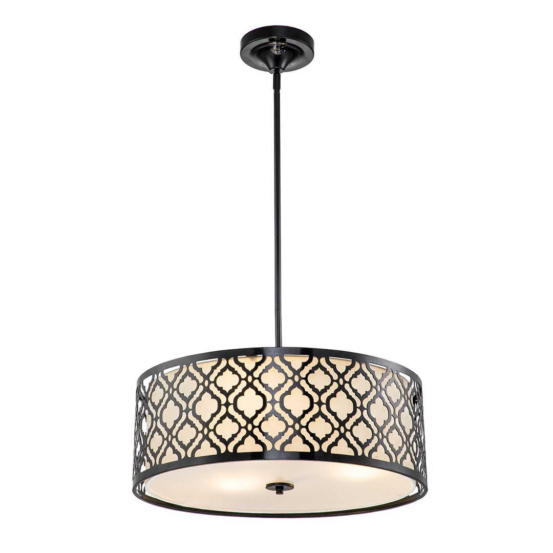 Arabella Pendant Large in Black (GN/ARABELLA/P/L-BLK)