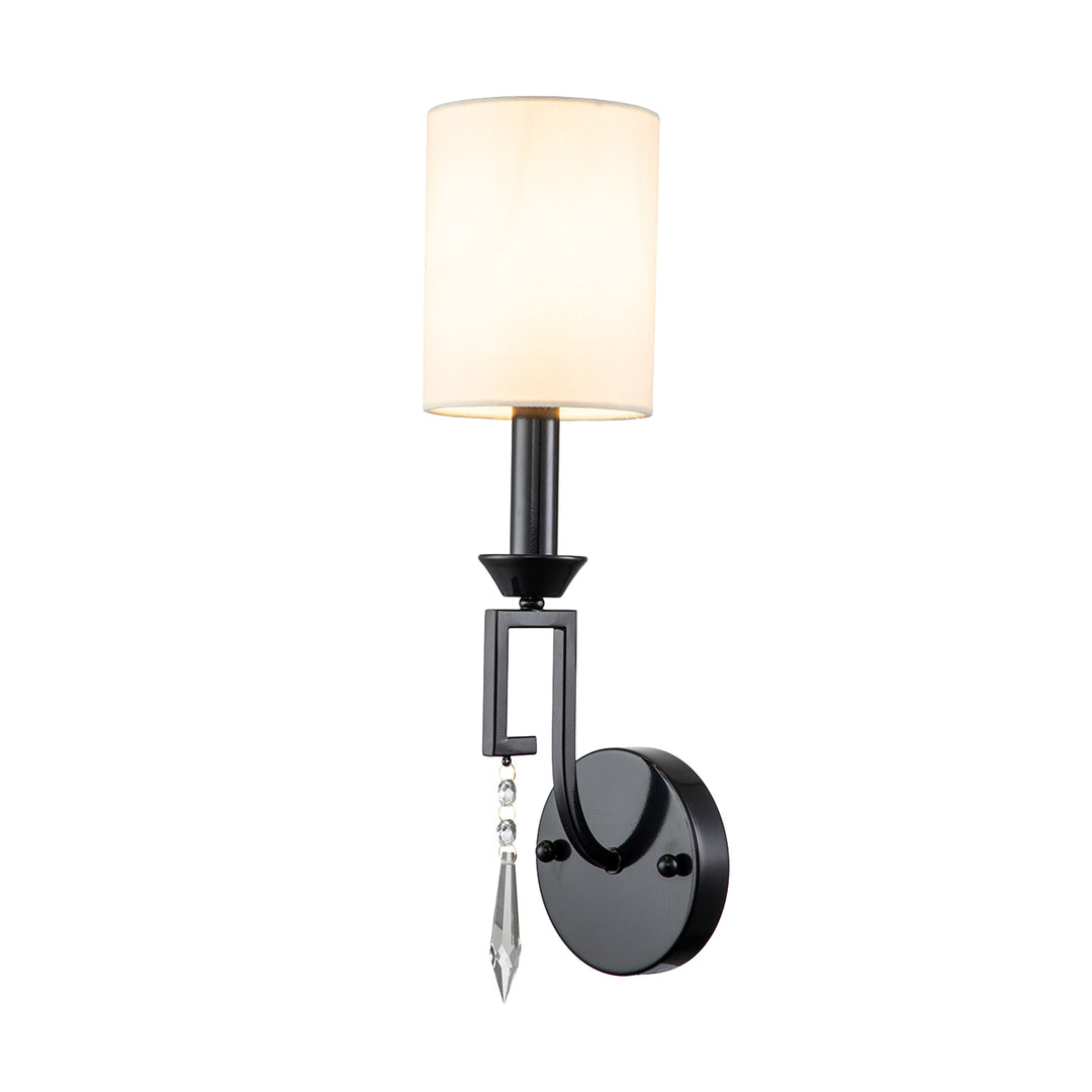 Lemuria Sconce in Black (GN/LEMURIA1-BLK)