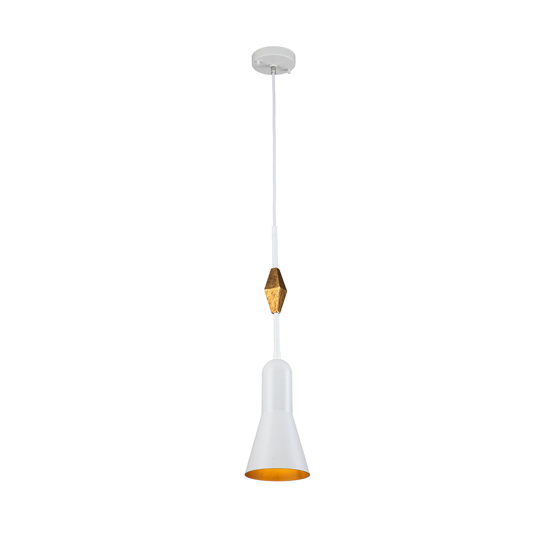 Bijou Small White Pendant (PD00117W-1)