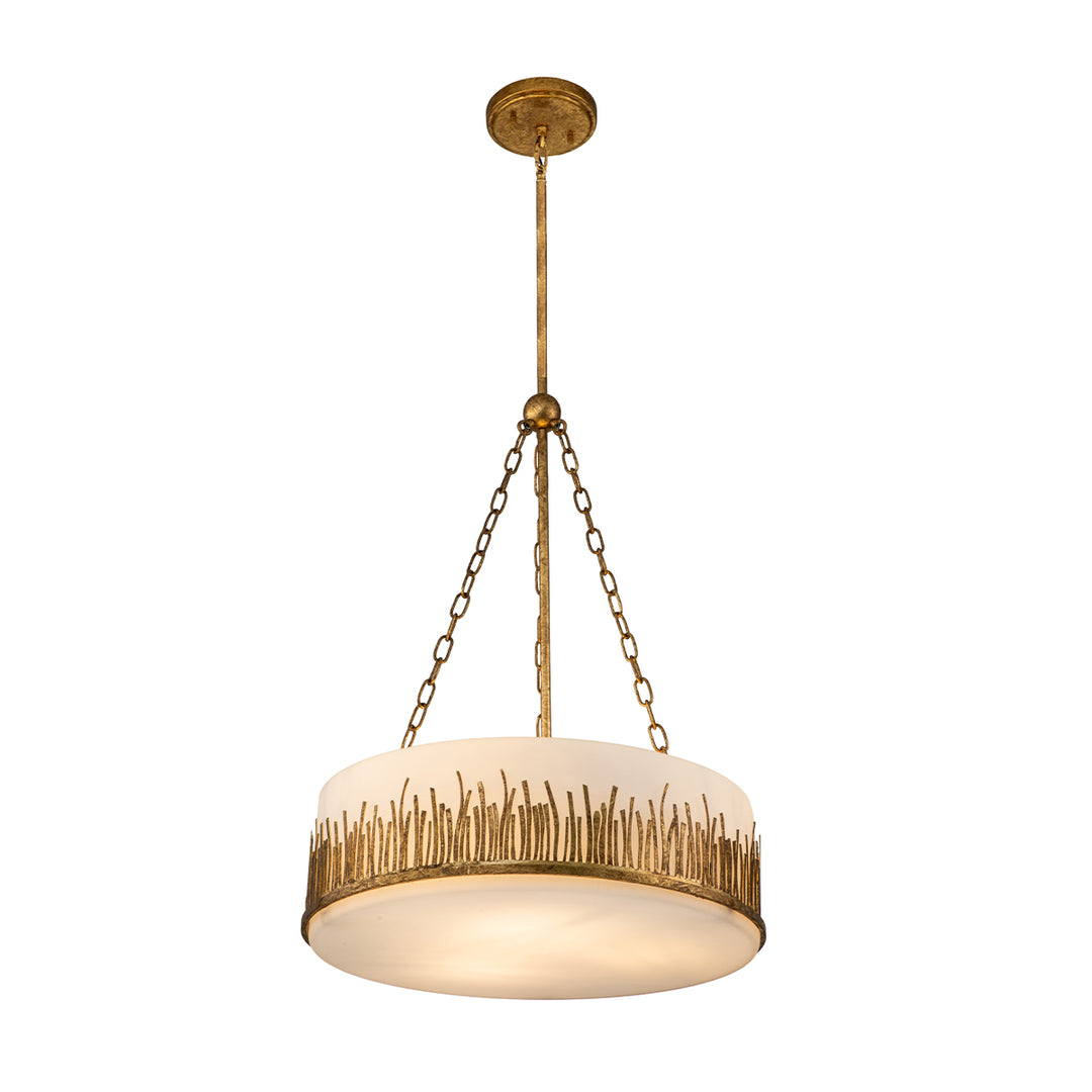 Sawgrass Large Pendant in Gold Leaf (PD20319G-3)